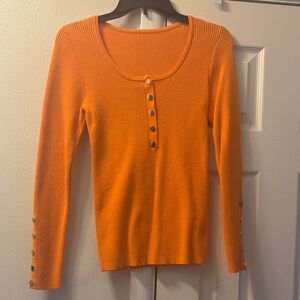 Orange sweater
